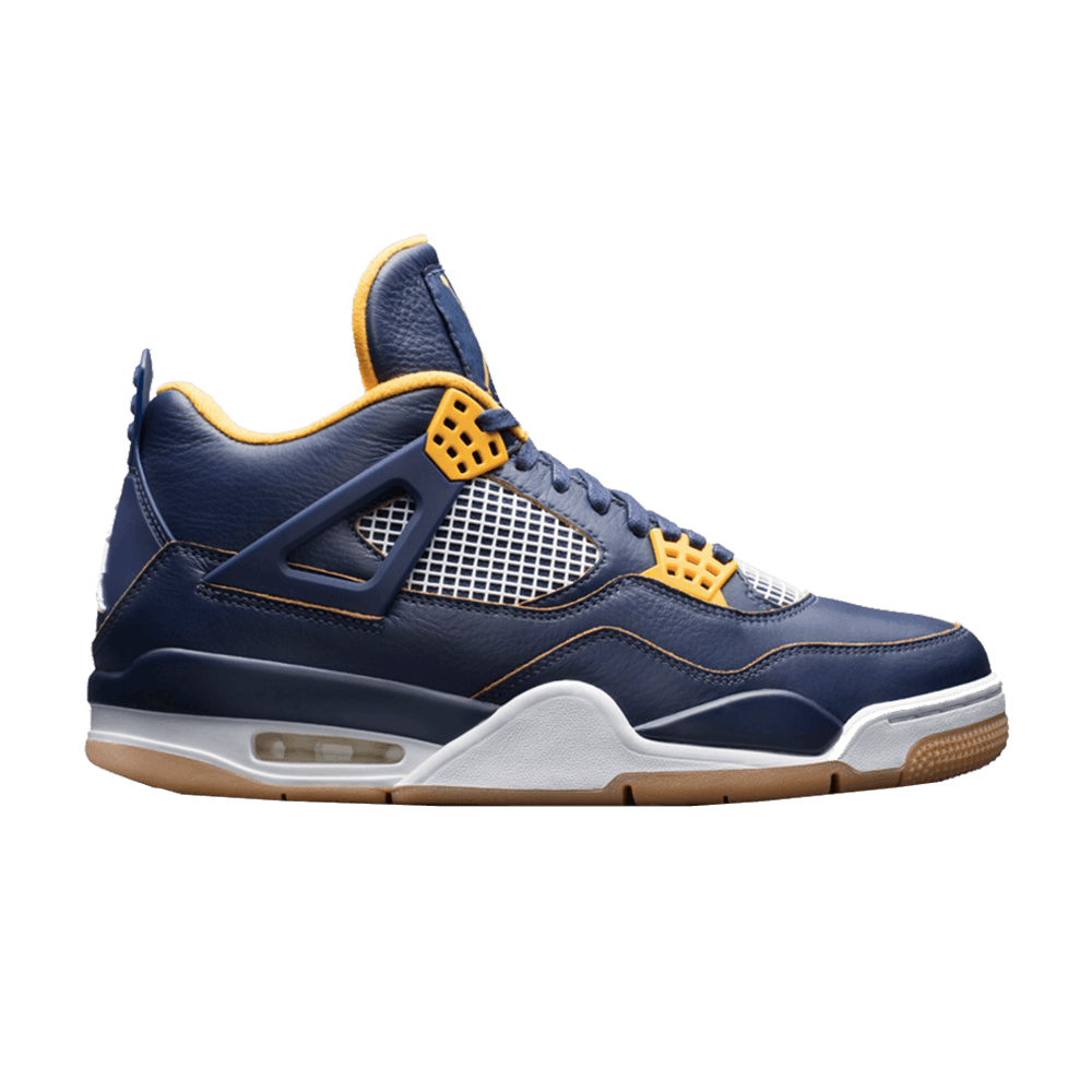 Jordan 4 grey blue yellow sales