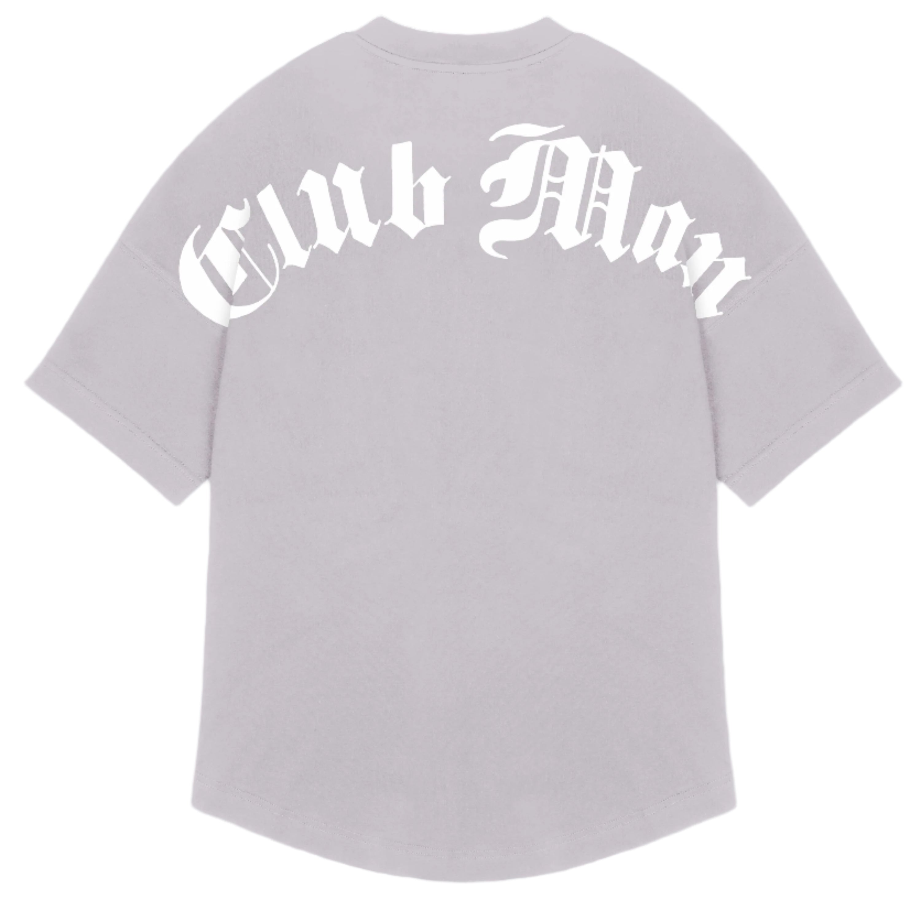 CLUBMAN Oversized 'Silver Script' T-shirt