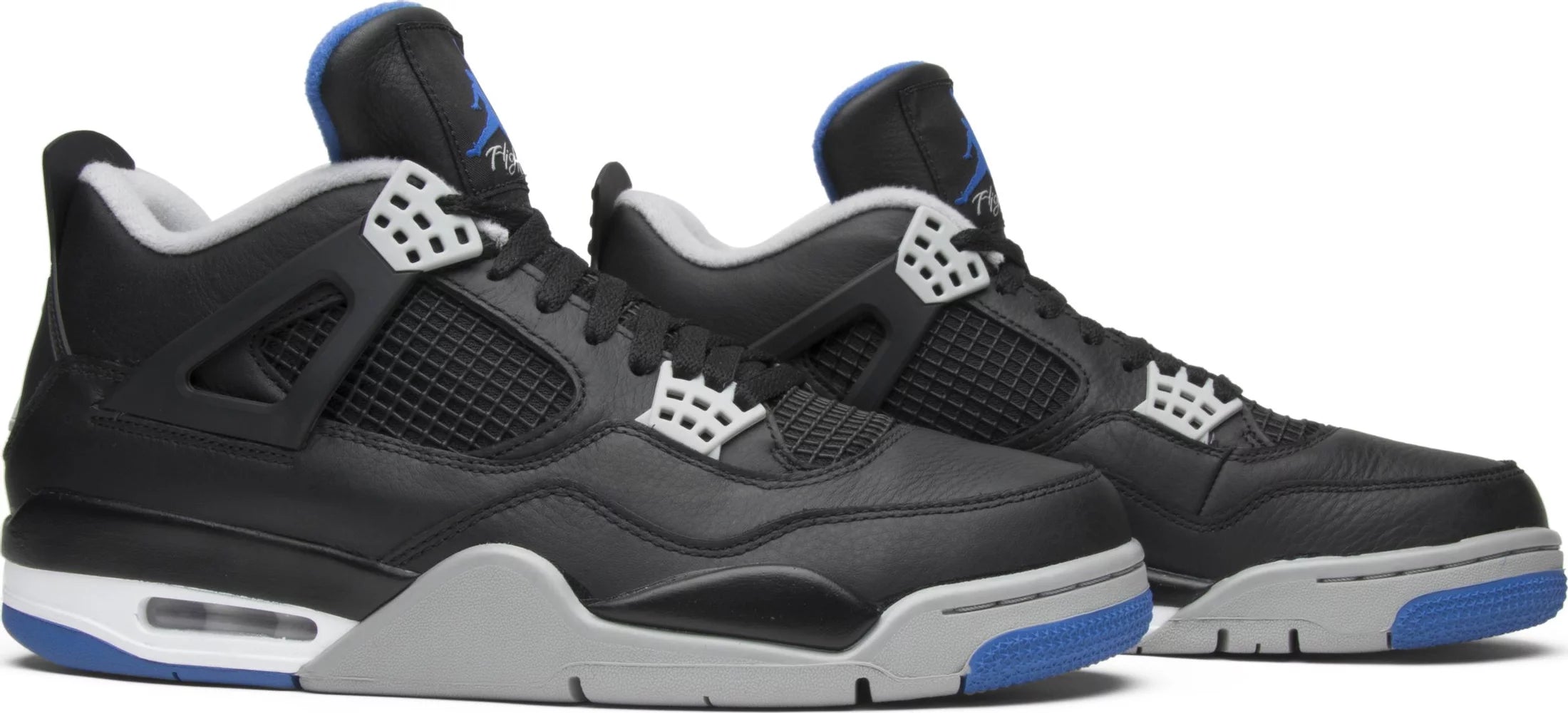 Jordan retro best sale 4 motorsport blue