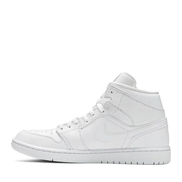 Wmns Nike Air Jordan 1 Mid Triple White Bladez Co