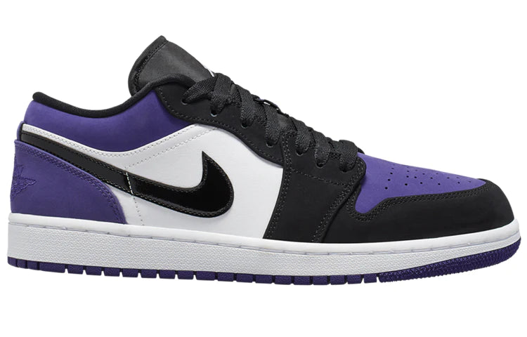 Jordan 1 top purple black