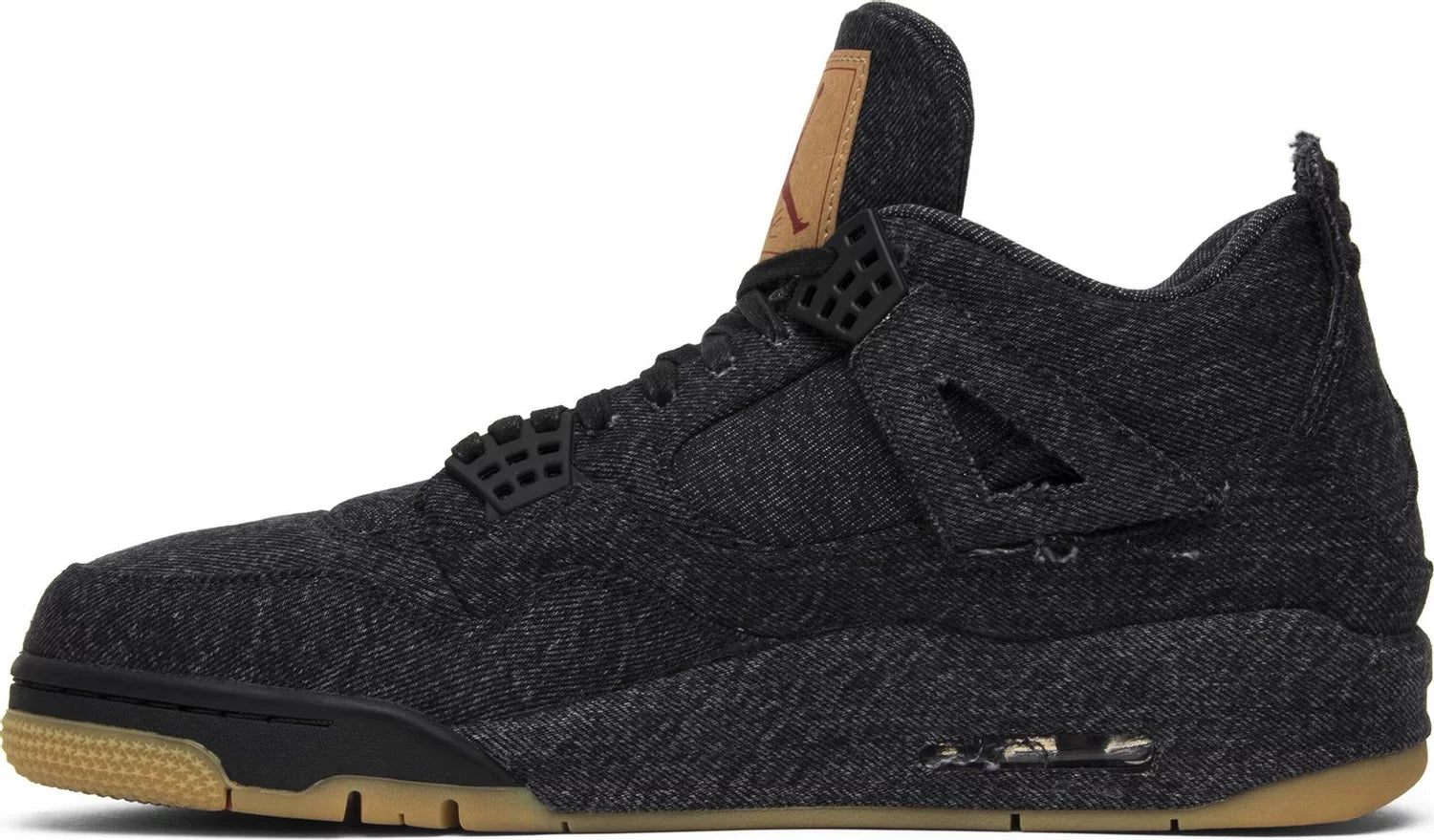 Levi's X Air Jordan 4 Retro Black Denim| Bladez & Co. Levi's X Air Jordan 4 Retro Black Denim| Bladez & Co.